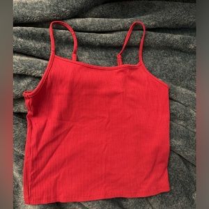 American Eagle (AE) ribbed cropped tank top